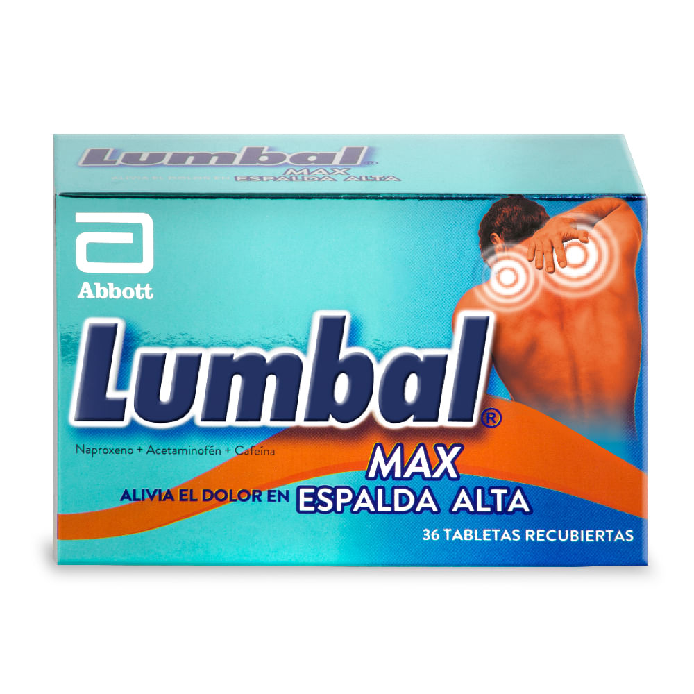 LUMBAL MAX BLISTER X 6 TABLETAS