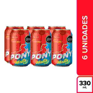 BEB PONY MALTA LATA 6X330 ML