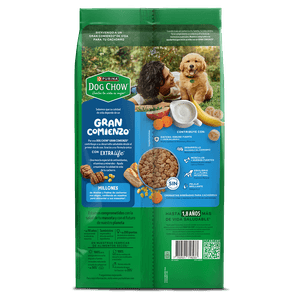 Alimento para perro Dog Chow® Cachorros Gran Comienzo® Med y Gran x 2kg
