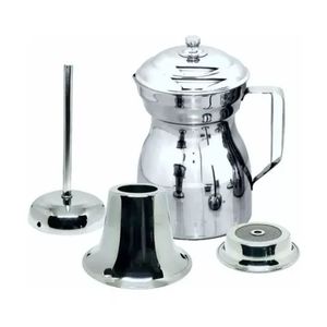 Olleta Chocolatera Cafetera 3 En 1 En Acero Quirúrgico Inoxidable 1 Litro