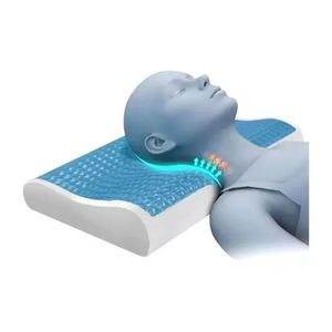 Almohada De Gel Ortopédica Memory Pillow Refrescante