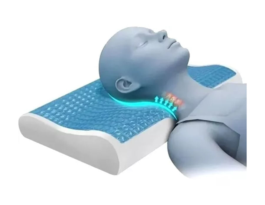Descubre Almohada Ortopédica Memory Gel Refrescante Olímpica
