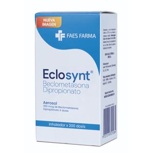ECLOSYNT 250 MCG AEROSOL FRASCO X 200 DOSIS