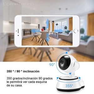 Camara Ip Robotica Wifi Doble Via Visión Nocturna