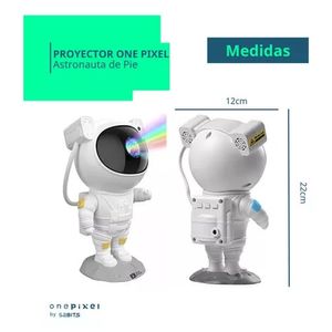Proyector De Galaxias Astronauta One Pixel Niños Bebés Con Control