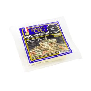 Queso Medalla de Oro Mozzarella Entero 300 G