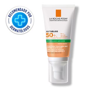 Protector Solar La Roche Posay Anthelios Gel-Crema Anti-Brillos Con Color Spf50+