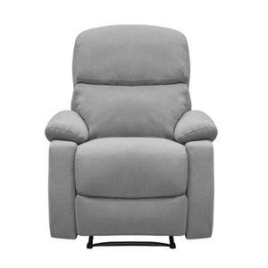 Silla Reclinable Estatica Elite Living Velara 100 x 85 x 95 Tela Plata