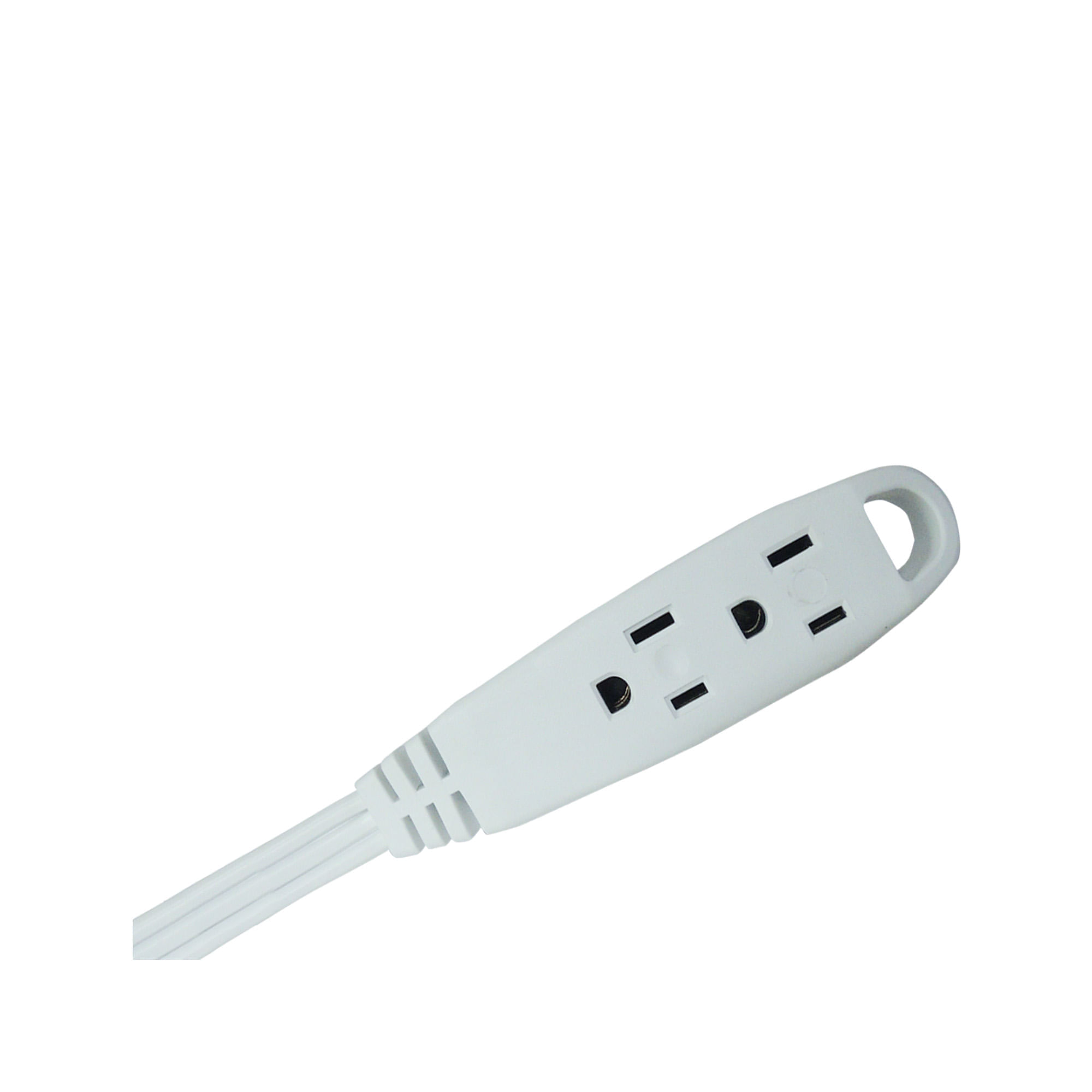 Extensión Eléctrica Ferrenovo Blanca 5 Metros y 3 Salidas Polarizadas