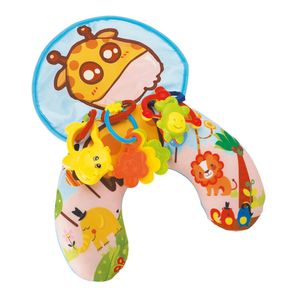 Cojín Infantil Media Luna con Sonajeros Toy Logic