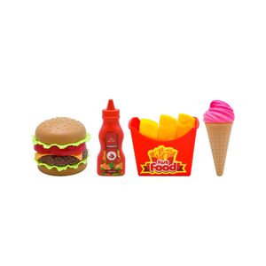 Set De Comida rápida Para Armar VDM Toys