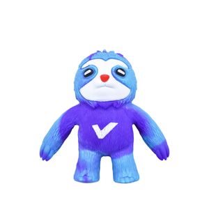 Muñeco Estirable Stretchapalz Perezoso Bowkie Azul Serie Sloth