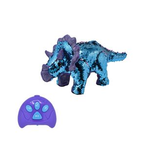 Dinosaurio Triceratops Robot Lentejuelas Toy Logic