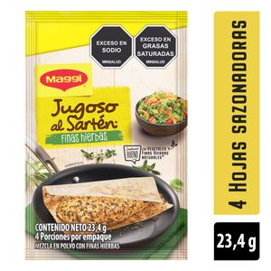 Hojas sazonadoras MAGGI® Jugoso al Sarten Pollo finas hierbas x 23,4g