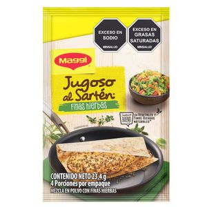 Hojas sazonadoras MAGGI® Jugoso al Sarten Pollo finas hierbas x 23,4g