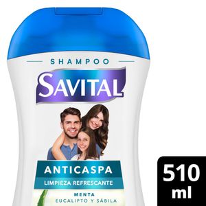 Shampoo Savital Anticaspa 510 Ml