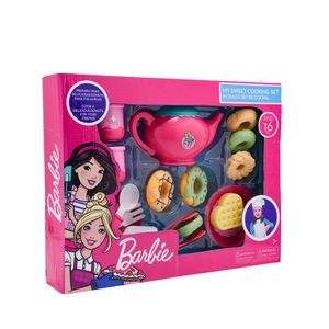 Set De Cocina 16 Piezas Barbie