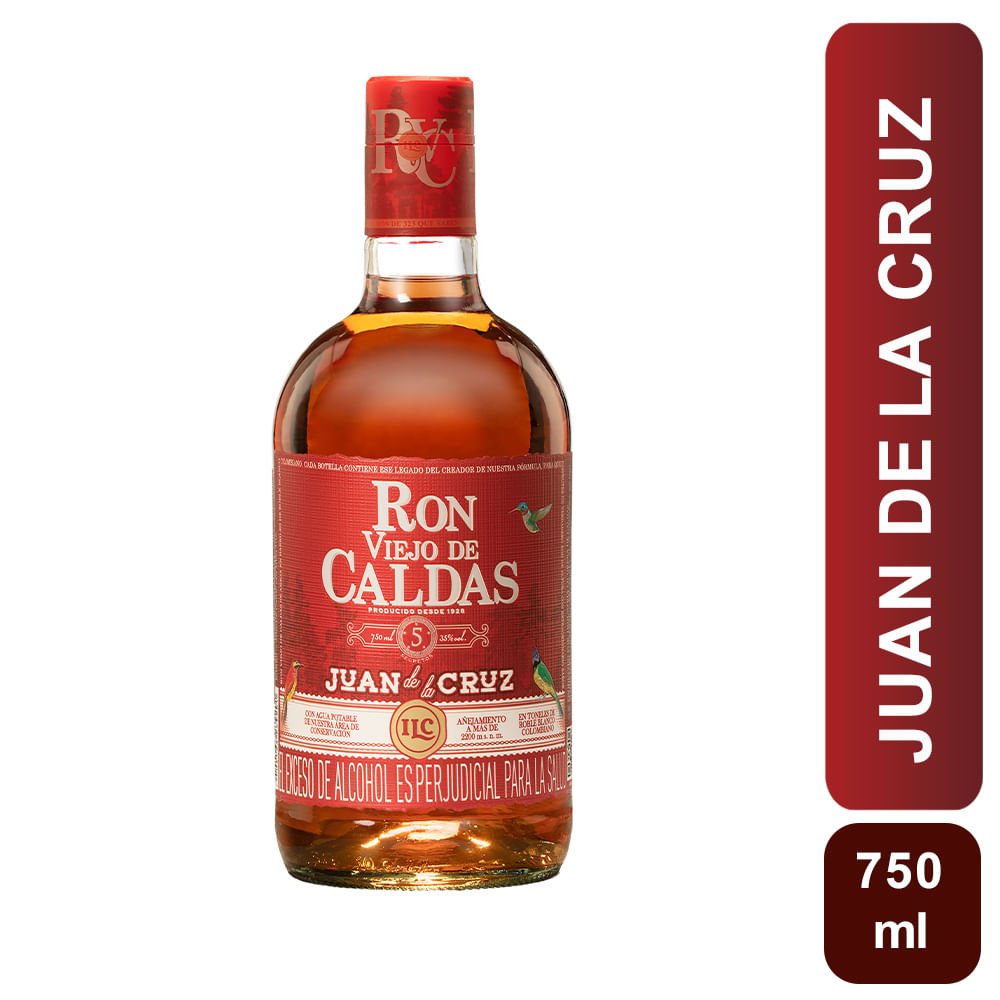 RON VIEJO CALDAS 3 AÑOS 750 ML - Olímpica