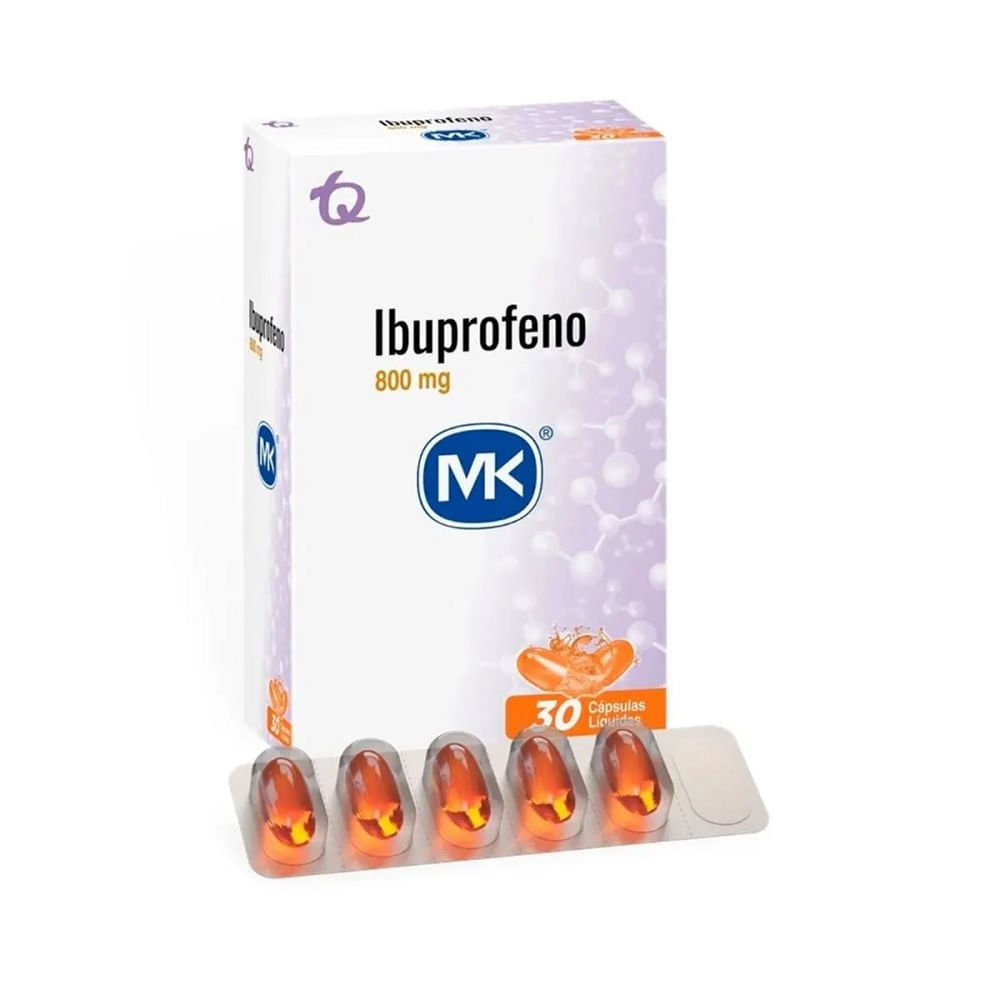 IBUPROFENO 800 MG BLISTER X 5 TABLETAS