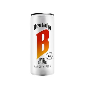 Bretaña Hard Seltzer Mango Piña 269 Ml X6 Unds