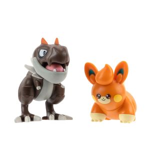 Figuras Pokemon Juguete Batalla Mini 5Cm Tyrunt & Pawmi