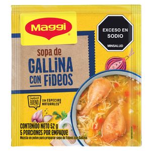 Sopa MAGGI Gallina con Fideos x 52g