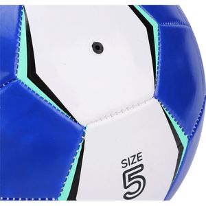 Balon Futbol Ice #5 Azul Blanco 32Paneles - Zoom Sports