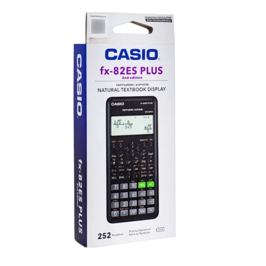 Calculadora Científica Casio FX-85ESPLUS Pantalla Natural De