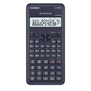 Calculadora Cientifica Casio 240 Funciones fx-82MS Negra