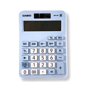 Calculadora Casio 12 Digitos MX-12B-LB Azul Claro