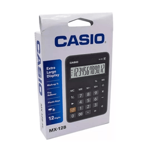 Calculadora Casio 12 Digitos MX-12B-BK Color Negro