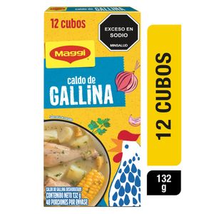 Caldo de Gallina MAGGI x 12 cubos x 132g