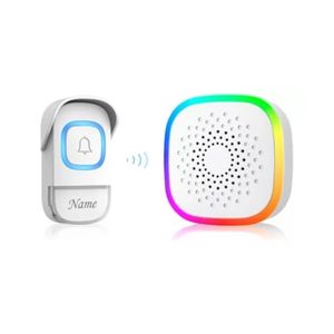 Timbre Inalambrico Varios Tonos Varos Niveles Indicador Led
