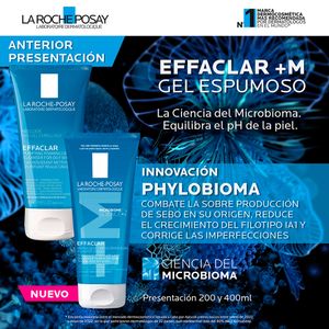 Gel Limpiador La Roche Posay Effaclar Purificante Piel Sensible 200 ML