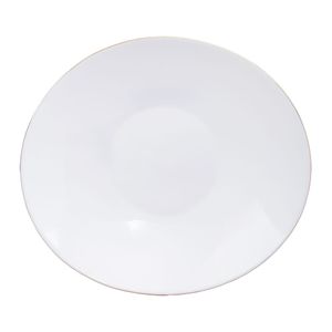 Plato Sopero Redondo Boat Gold Vitro de 9" - Essenza
