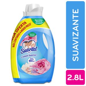 Suavizante Suavitel Cuidado Superior Fresca Primavera 2.8L x2und