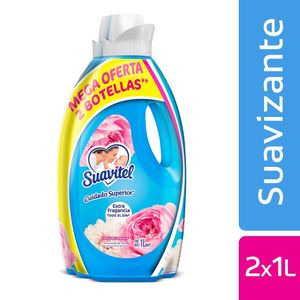 Suavizante Suavitel Fresca Primavera 1000 Ml X2 Unds