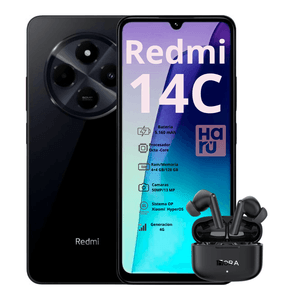 Celular Xiaomi Redmi 14C 128GB/4GB RAM - Negro