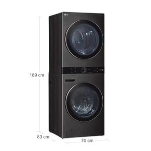 Torre de Lavado LG 25 Kg Carga Frontal Wk25Bs6.Ablecol