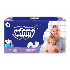 Pañal Winny Gold Etapa 4 X50 Unds