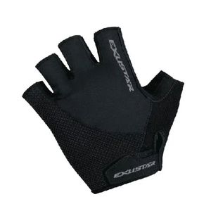 Guantes Ciclismo Exustar DC Velcro Negro