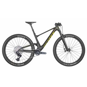 Bicicleta MTB Scott Spark RC Team Issue 23/24 Negro/Amarillo