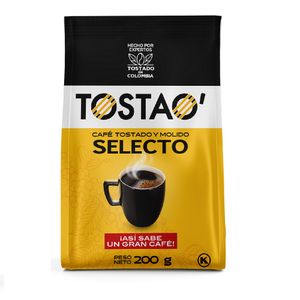 CAFE TOSTAO SELECTO 200 G