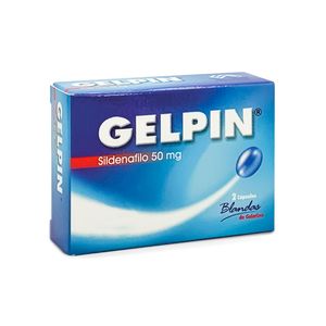 Gelpin Sildenafilo 50 Mg Colmed X2 Cápsulas