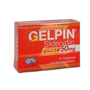 Gelpin Fast 50 Mg Colmed X4 Tabletas