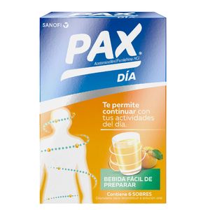 Pax Día Naranja 18 G X6 Sobres