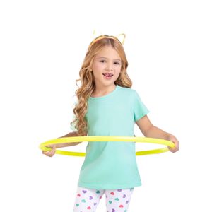 Camiseta Paq X2 Infantil Femenino Multicolor Mp 4120