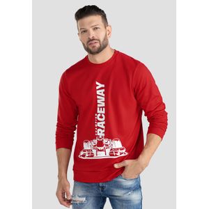 Buzo Hombre Rojo Mp 100120