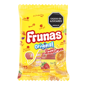 Frunas Tubo Expression Sabor Original 15 Unds X120 G