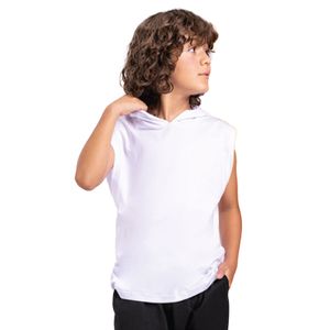 Camiseta Infantil Masculino Blanco Mp 3803